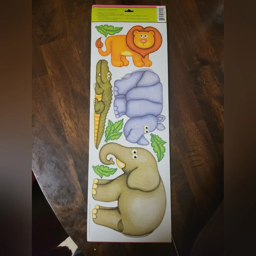 Safari Adventure Animal Wall Decals